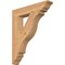 Ekena Millwork Funston Traditional Smooth Bracket, Western Red Cedar, 3 1/2"W x 20"D x 24"H BKT04X20X24FST01SWR - alternate 1